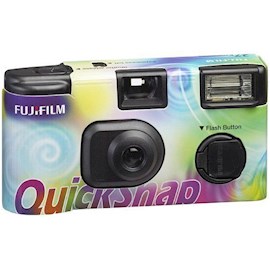 ერთჯერადი ფოტოაპარატი Fujifilm QuickSnap ISO400/27, One Time Use Camera, Black